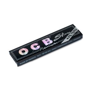 کاغذ سیگار پیچ فیله دار بلند اسلیم مشکی OCB Premium