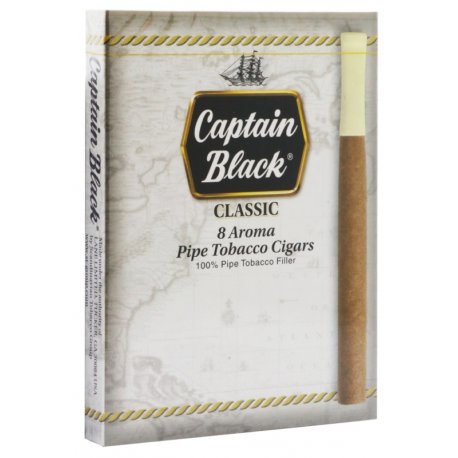 سیگار برگ فیلتر دار کاپتان بلک Captain black مدل کلاسیک