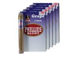 سیگار برگ 5 عددی فلیس Phillies با طعم انگور