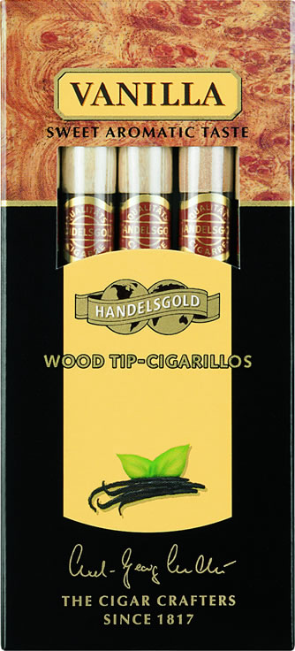 سیگار برگ ۵ عددی هندلز گلد Handelgolds  با طعم وانیل