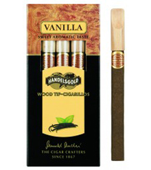 سیگار برگ ۵ عددی هندلز گلد Handelgolds  با طعم وانیل