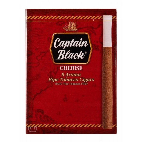 سیگار برگ فیلتر دار Captain black مدل CHERISE آلبالویی