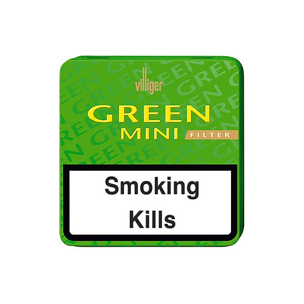 سیگار برگ ویلیجر سبز مینی Villiger Green Mini caiprinha